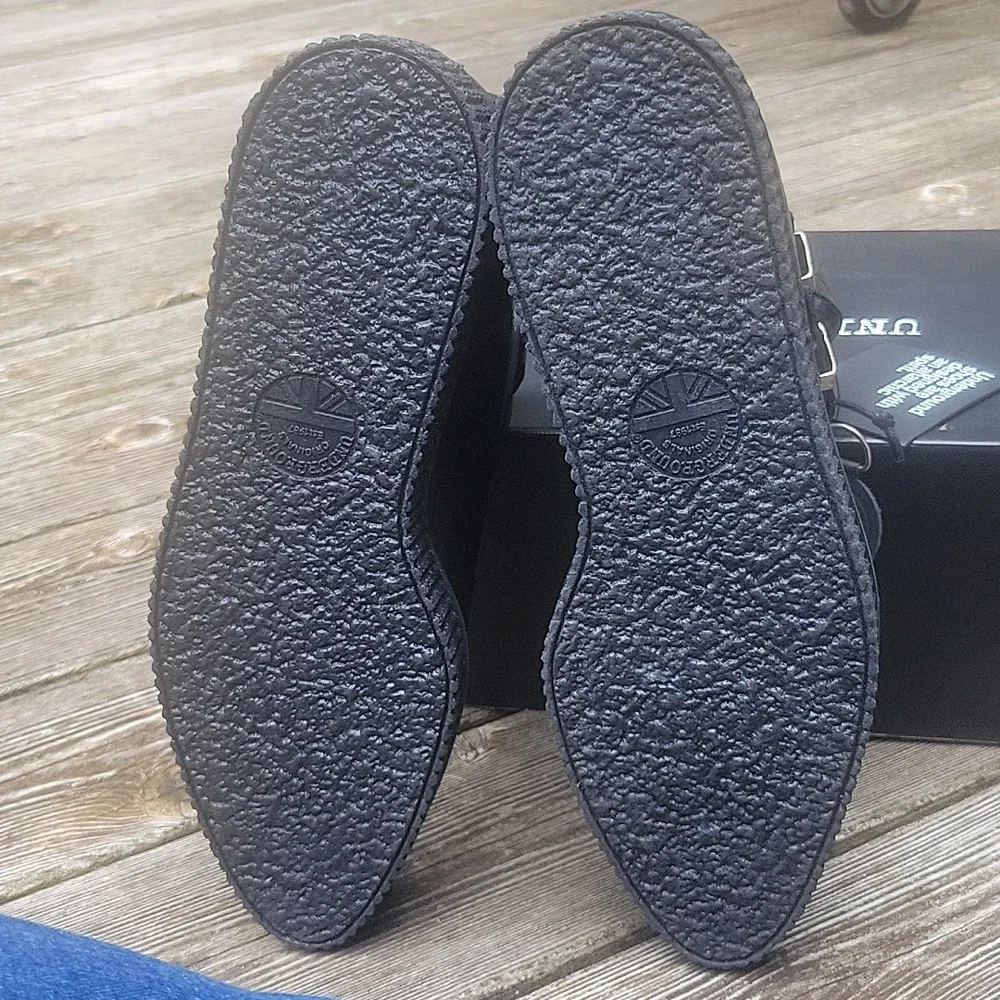Underground Original Bowie Creeper Single Sole Leather Boot